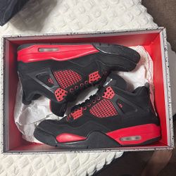 Jordan 4 Red Thunders 