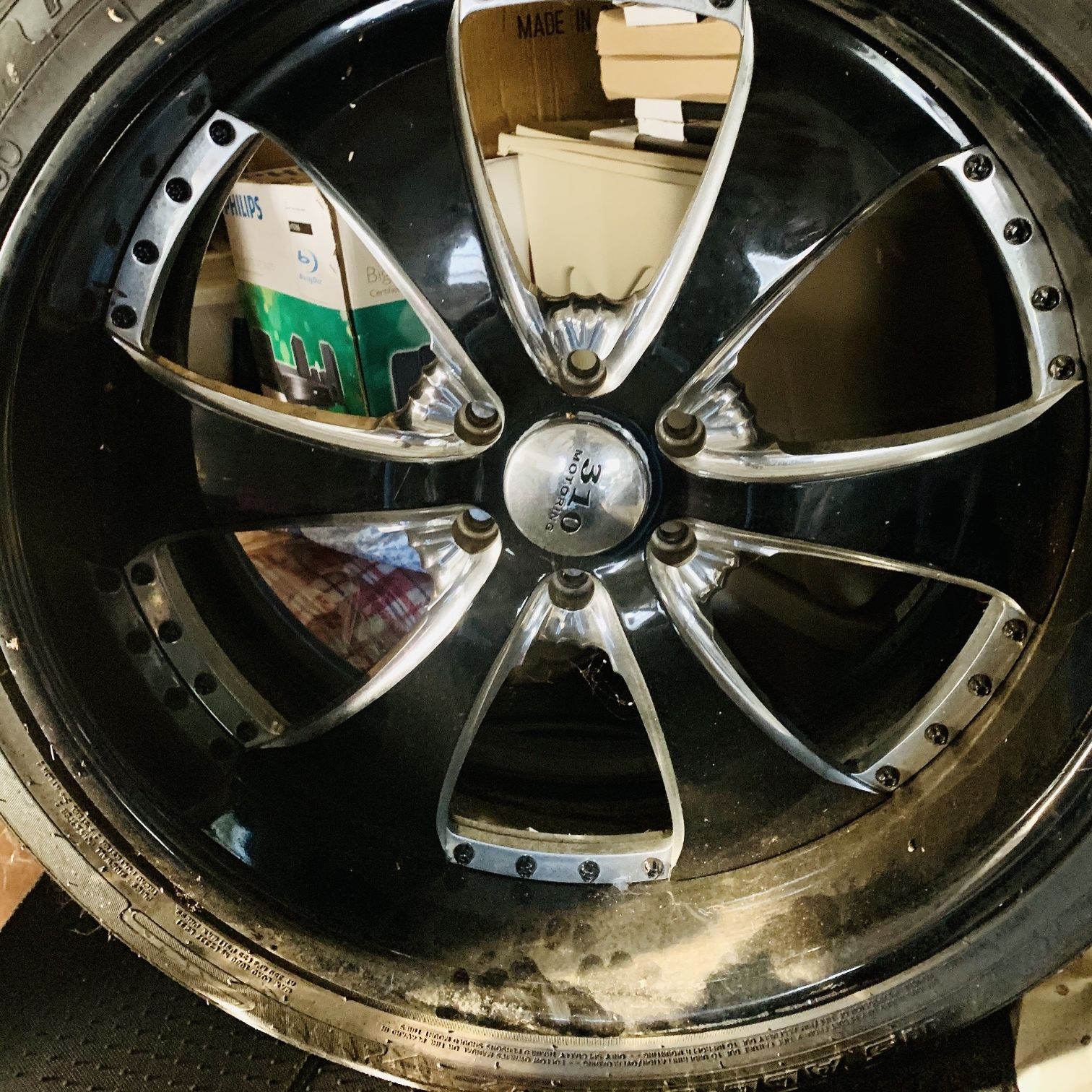 6 lug 24’s 3 piece rims 310 motoring   come and get it