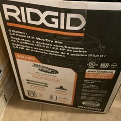 Rigid Wet/dry Vac New