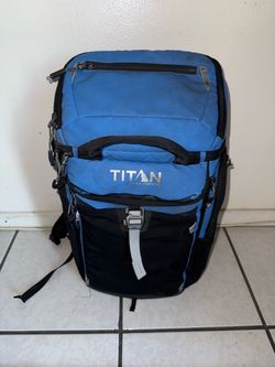 Titan by Arctic Zone Deep Freeze Backpack Cooler, Blue