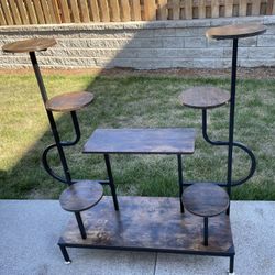  8-Tier Metal Plant Stand- Great Condition- Like New