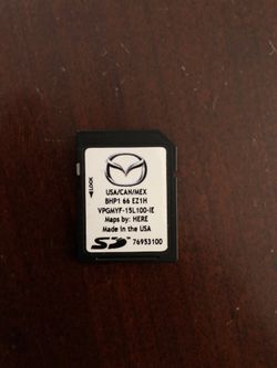 Mazda 2018 19 navigation SD card