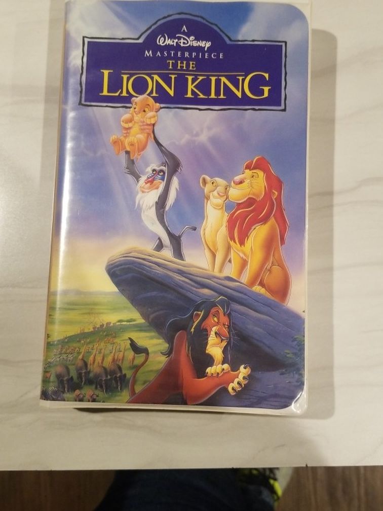 VHS - The LION KING the Original 1995 VHS Movie