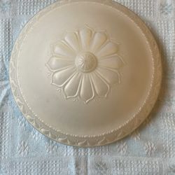 Gorgeous Art Deco Frosted Glass Ceiling Shade!