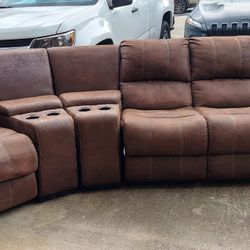 Sectional Recliner Sofa