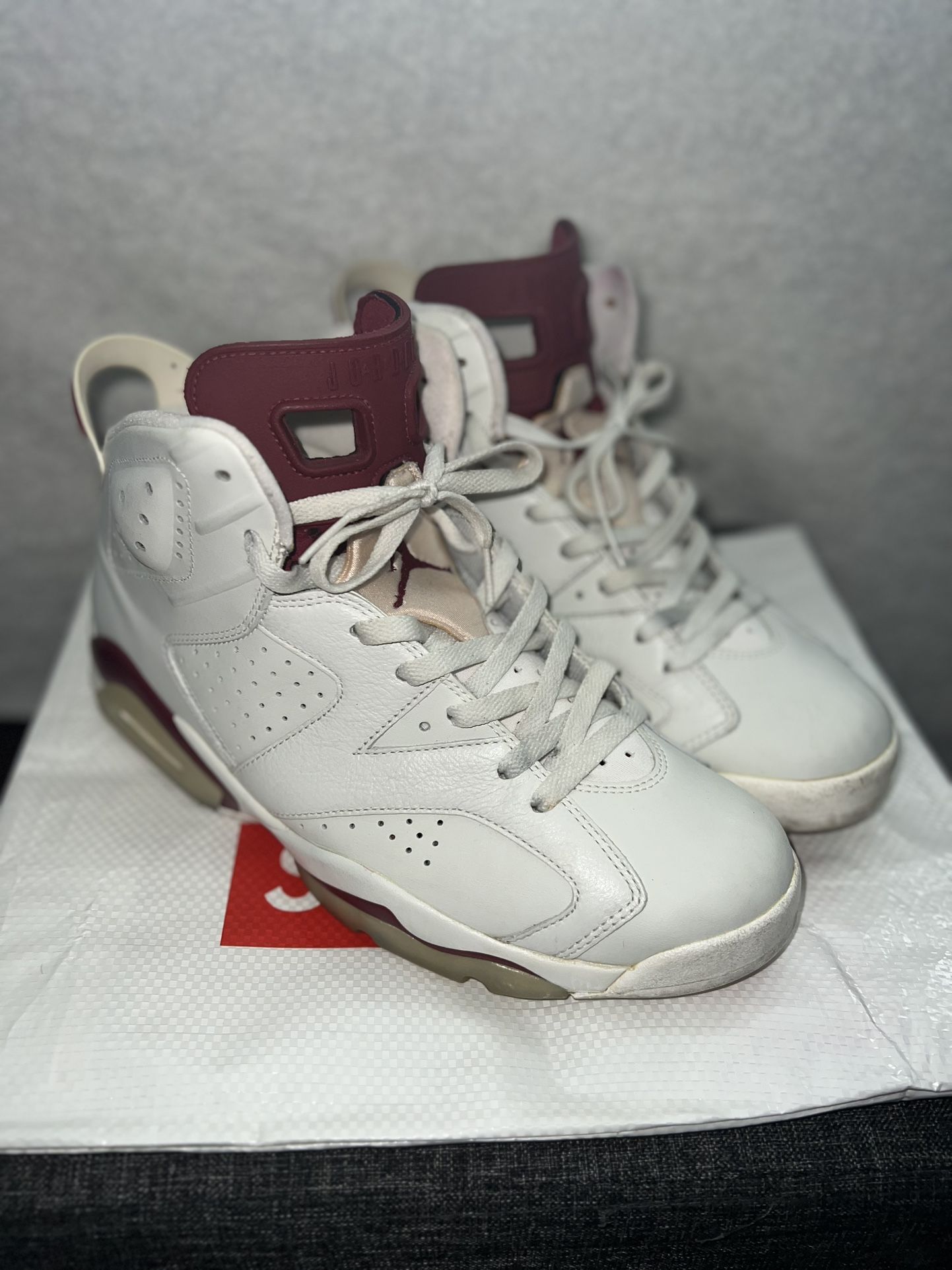 2015 Jordan 6 “Maroon”