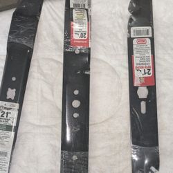 3 BRAND NEW LAWN MOWER BLADES 10 DOLLARS EACH 