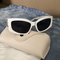 White Designer Sunglasses 