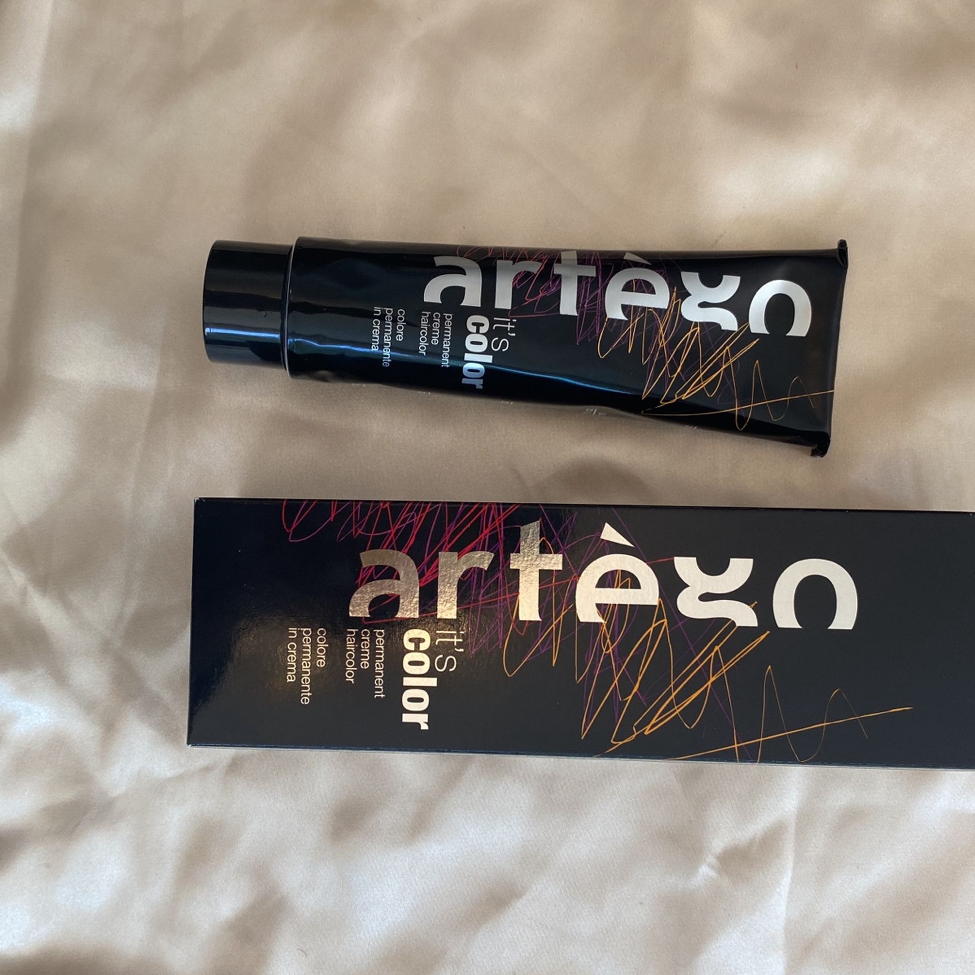 artego it’s color permanent creme hair color.