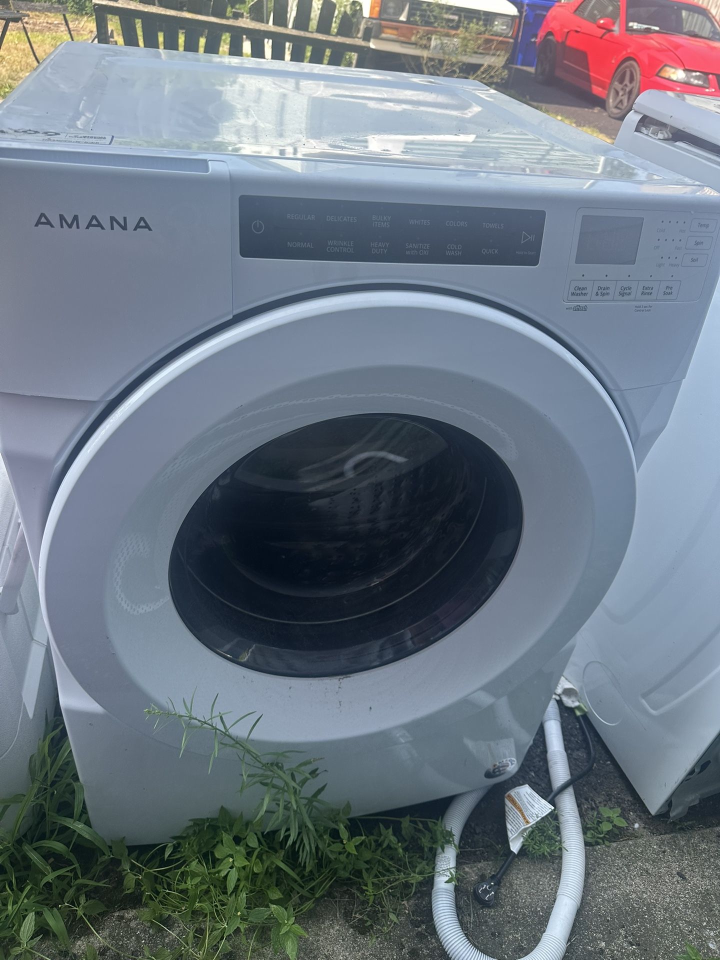 Amana NFW5800HW 4.3 Cu. Ft. Front-Load Washer With Large Capacity - White