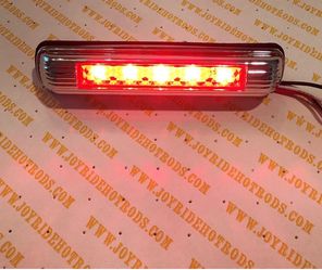 Hot Rod License Plate Light with 3rd Brake Light LED