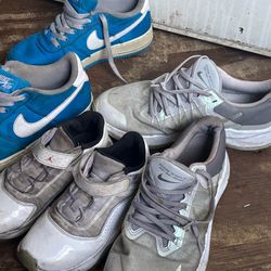 Nike and Jordan shoes bundle