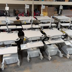 AFC Medical Furniture: PC910 Medical Computer Cart / Workstation On Wheels