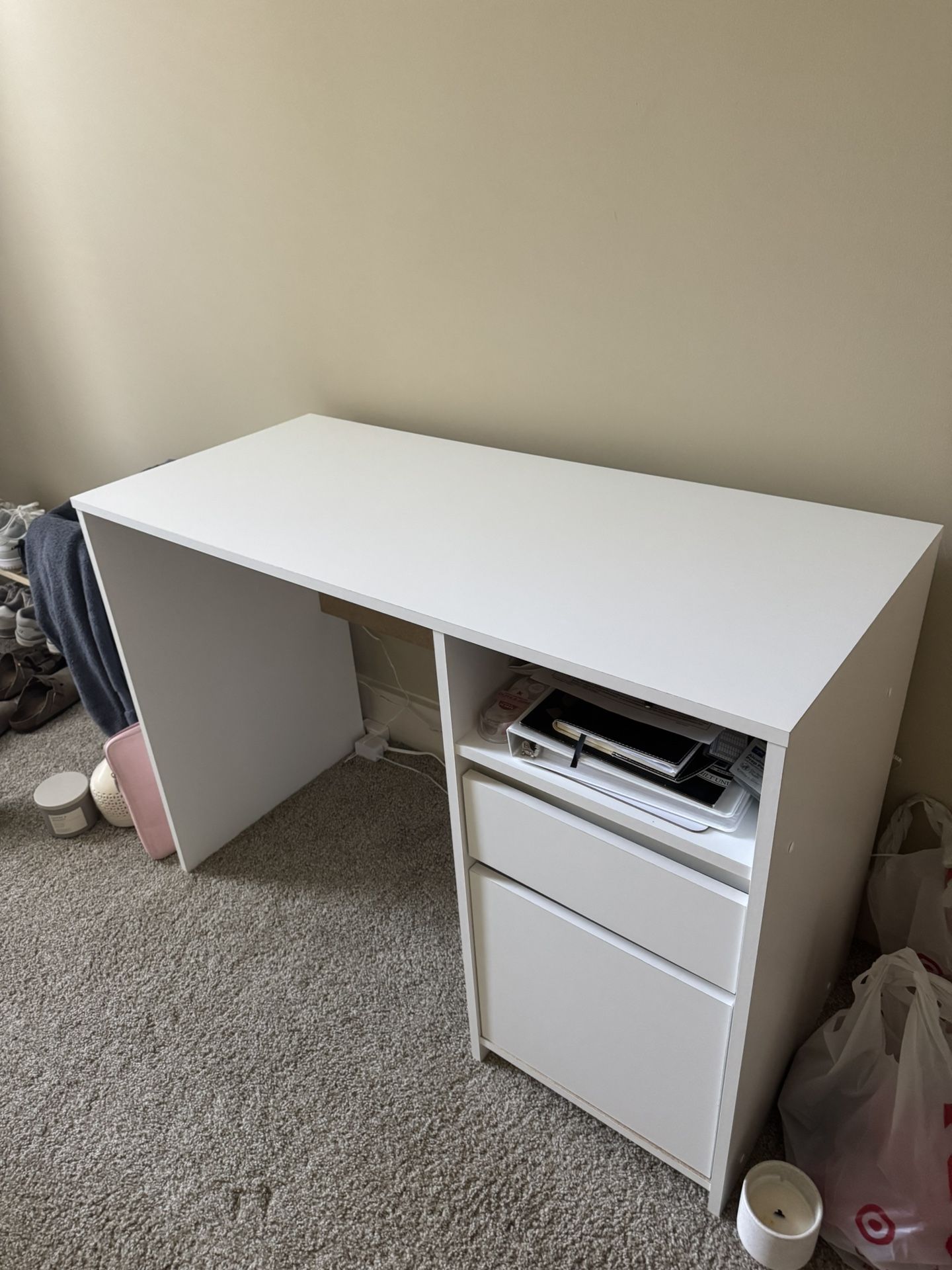 White Wooden Desk