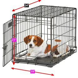 Blue Folding Crate/Cage/Jaula