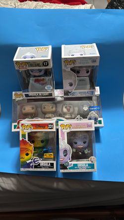 Funko Pop Ursula collection