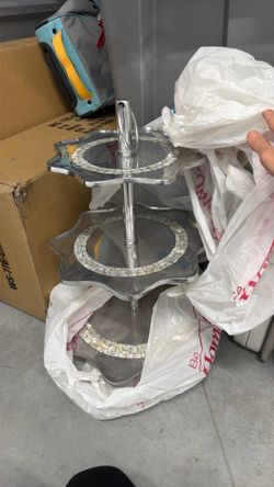 3 tier sweet rack stainless steel