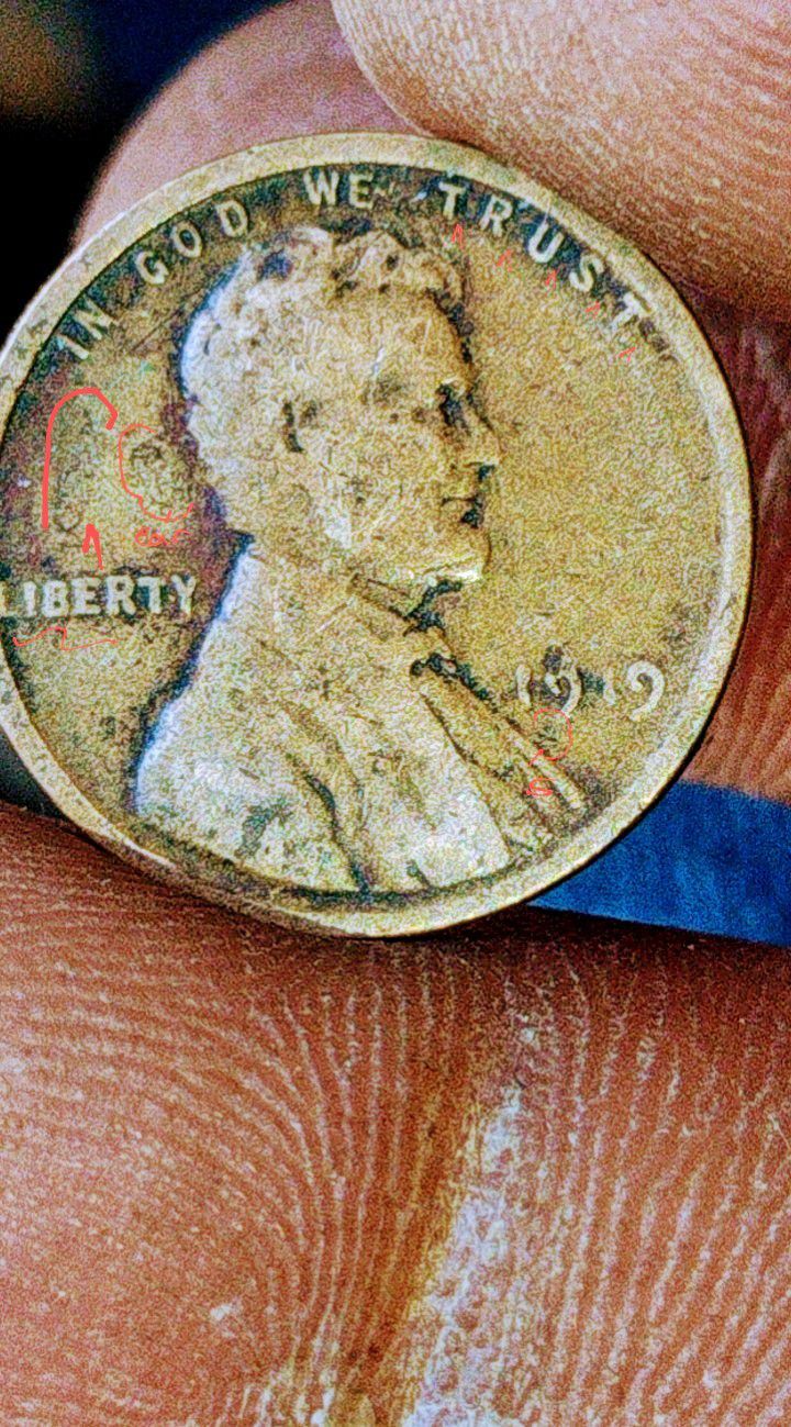 1919 No S Proof Lincoln Wheat Penny