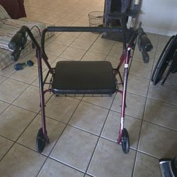 Rollalator, Bariatric (wide) 