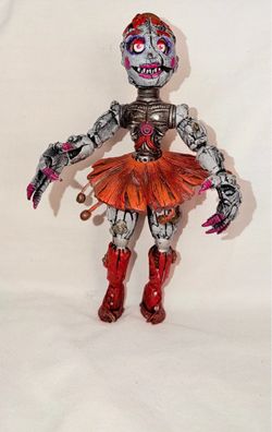 Ballora (specifically styled as a;) "Twisted Ballora" from the Five Nights at Freddy's series.