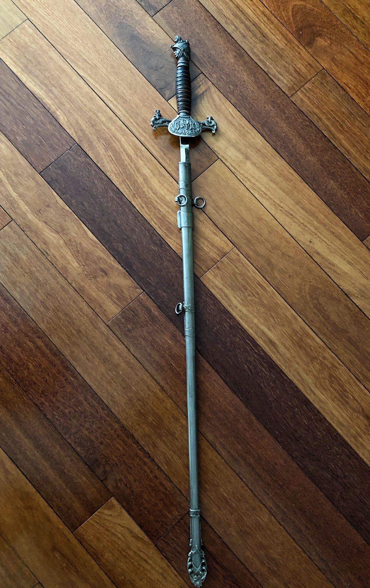 European fraternal ceremonial sword