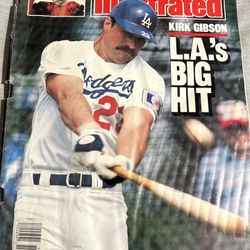 Dodgers Kirk Gibson 1988 Illustrated Book