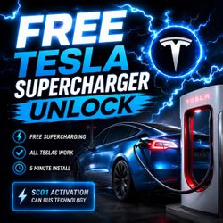 Tesla Free Supercharger Activation Unlock SC01