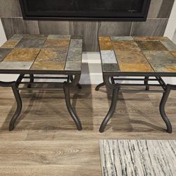 Stone End Tables