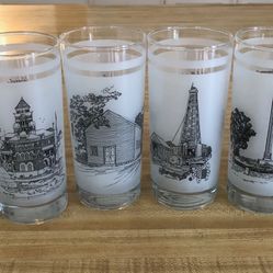 Texas 150th Anniversary Set of 6 Glasses