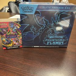 Phantasmal Flames Etb And Booster Bundle Lot Or Individual