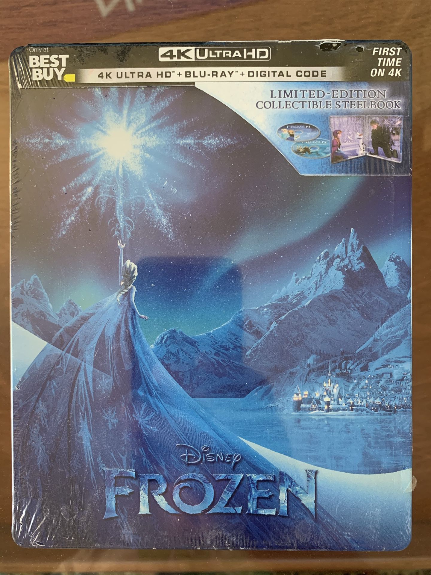 Disney Frozen Steelbook Brand New - 4K Ultra HD UHD Blu-ray Movie