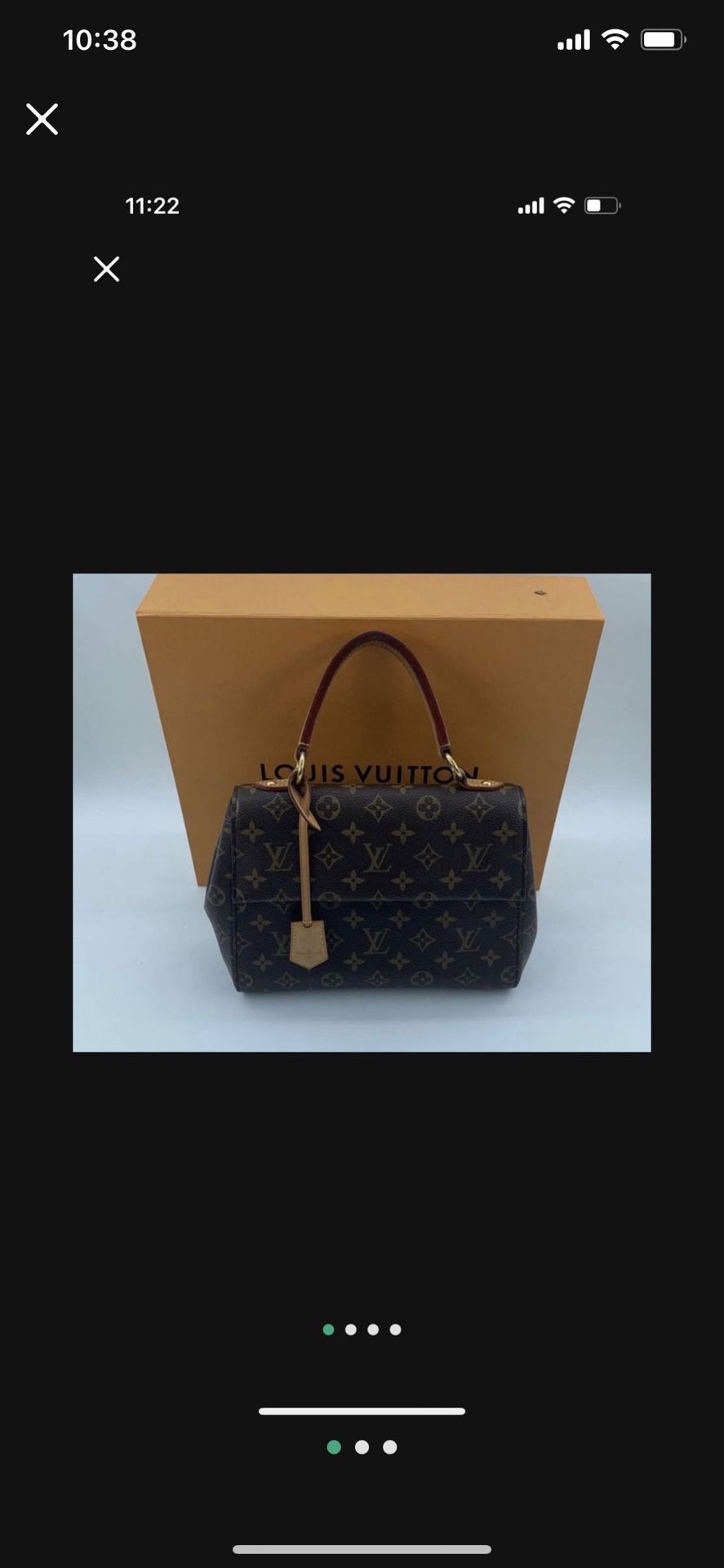 Louis Vuitton Cluny BB Monogram (2018 Date code)