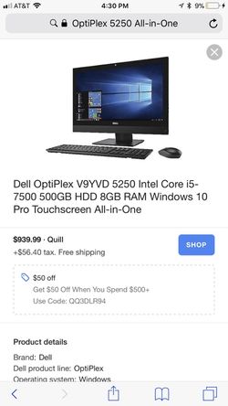 $650 all in one hp desktop