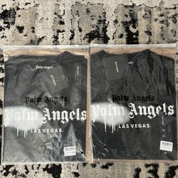 PALM ANGEL SPRAYPAINT LAS VEGAS T-SHIRT SIZE M & L