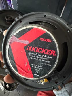Par de kickers 6.5