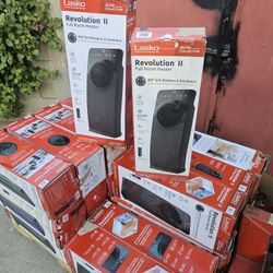 GET READY FOR THIS WINTER LASKO HEATERS CERAMIC TOWER ECONOMIC ENERGY SAVER INCLUDING REMOTE CONTROL FOR FULL SIZE ROOM IF SOMEBODY INTERESTED PLEASE 