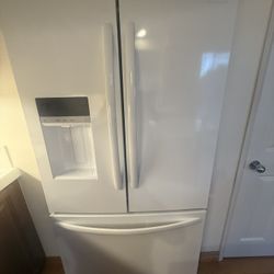 Refrigerator and Samsung washer and dryer 