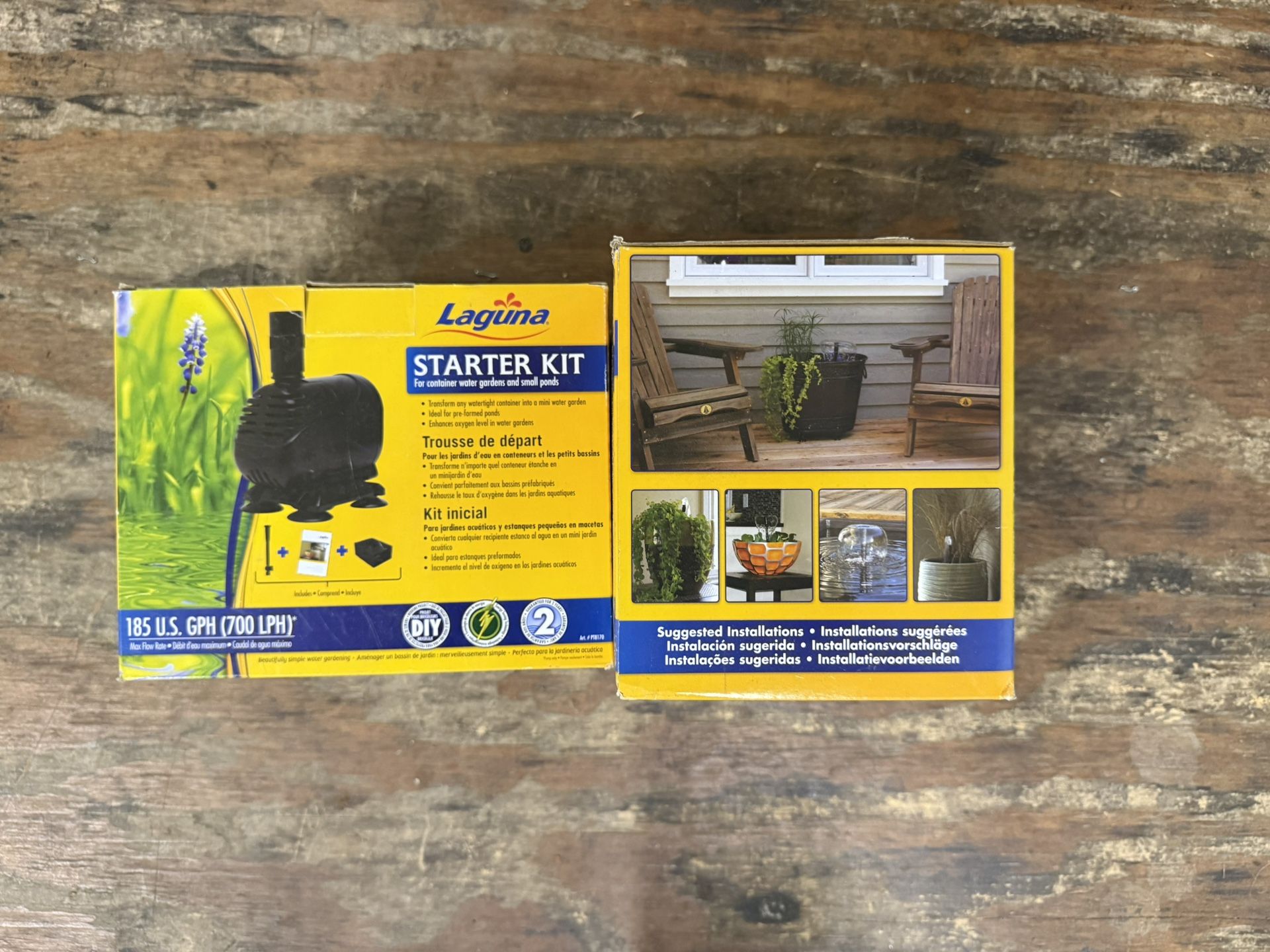 Laguna Container Garden & Small Pond Starter Kit