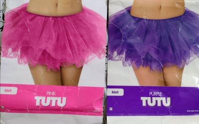 Adult Tutu Skirt Pink and Purple Set Halloween