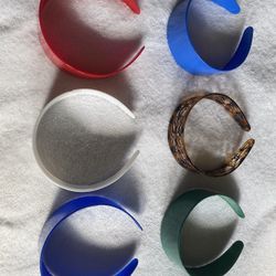Set Of Six 2 Inch Headbands See Photos All Must Sell Together $25