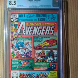 Avengers Annual 10 CGC 8.5. First  Rouge.  Hot Key