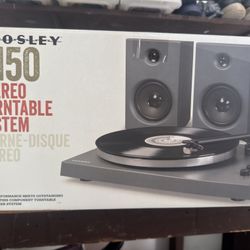 Crosley T150 Stereo Turntable System.  