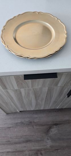 Gold Charger Plates