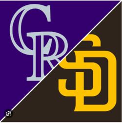 7/29 Padres vs Rockies + tailgate parking. Best Deal!