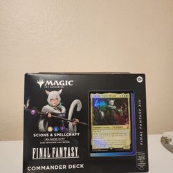Magic the Gathering Final Fantasy XIV Precon Commander Deck | Scions & Spellcraft