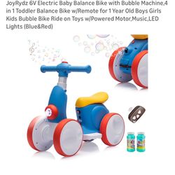 Electric Baby Balance Bike 
