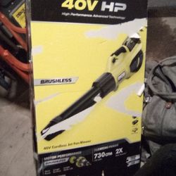 40v Brushless Ryobi Blower