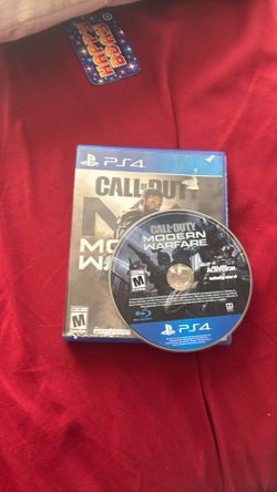 ps4 modern warfer disc