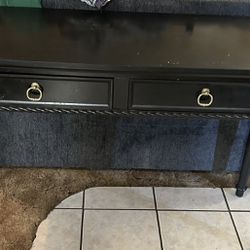 Black Couch Table