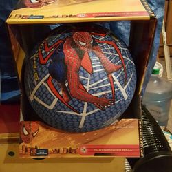 large playground ball spiderman 